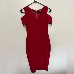 Express Red dress